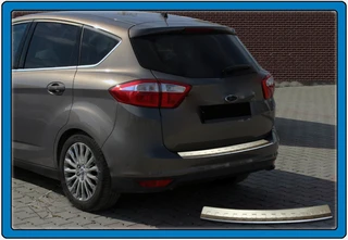 Накладка на задній бампер OmsaLine (нерж.) для Ford C-Max/Grand C-Max 2010-2019 рр