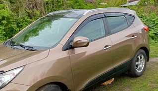 Вітровики (4 шт., Sunplex Sport) для Hyundai IX-35 2010-2015 рр